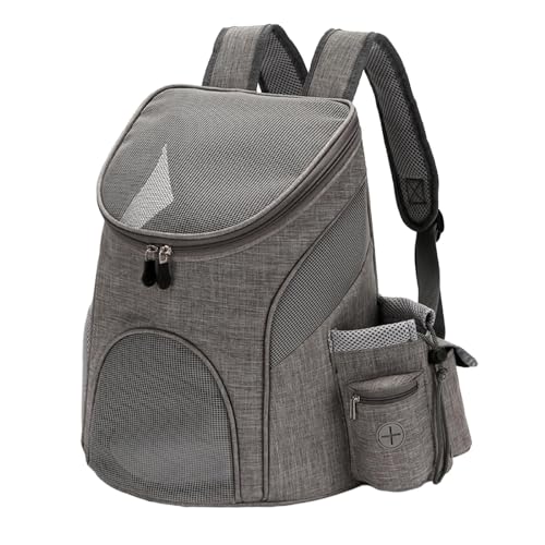 VOCUE Tragbarer Rucksack für Katzen und Hunde, faltbar, Katzentasche, Haustier-Rucksack, Reisetasche, atmungsaktive Tasche VOCUE Tragbarer Rucksack für Katzen und Hunde, faltbar, Katzentasche, Haustier-Rucksack, Reisetasche, atmungsaktive Tasche von VOCUE