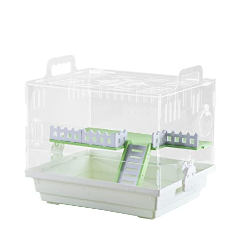 VOCUE Transparenter Hamsterkäfig, Kleintiere, Igel, Meerschweinchen, Lebensraum, Doppeldeck, durchsichtig VOCUE Transparenter Hamsterkäfig, Kleintiere, Igel, Meerschweinchen, Lebensraum, Doppeldeck, durchsichtig von VOCUE