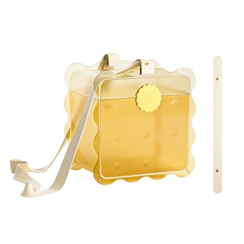 VOCUE Transportkäfig für kleine Haustier-Tragetaschen mit belüftbaren Abdeckungen, Haustier-Tragetasche, Tragetasche für Kleintiere, kurze Reisen von VOCUE