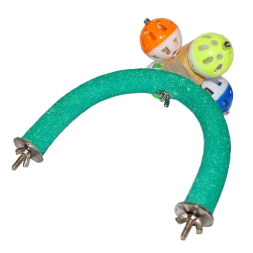 VOCUE Vogelstange Ständer für Sittiche Vogelkäfig Kletterstange Käfig Spielzeug Papagei Sitzstangen Käfig Zubehör Kleine Vögel Spielzeug von VOCUE