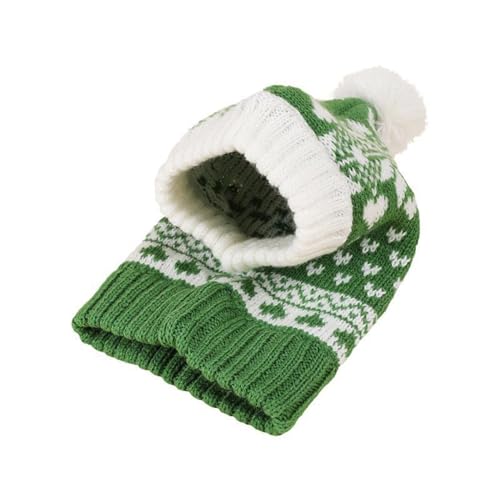 VOCUE Weihnachtliche gestrickte Hundemütze, lustiges Häkelzubehör, Winter, warm, Haustiermütze, Hals und VOCUE Weihnachtliche gestrickte Hundemütze, lustiges Häkelzubehör, Winter, warm, Haustiermütze, Hals und von VOCUE