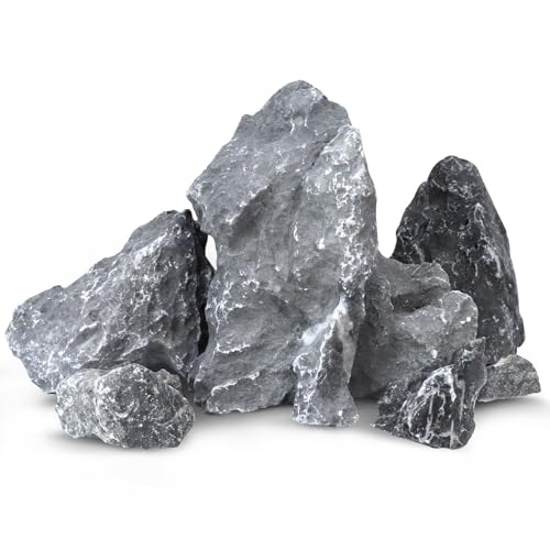 VOKOY 1,1 kg natürliche Seiryu-Steine, Aquarium-Felsen, Dekoration, Aquascaping-Stein, Landschaftsbau, Modell für Aquarien, Terrarien, Paludarien, Reptiliengehege, Gärten, 5,1–15,2 cm VOKOY 1,1 kg natürliche Seiryu-Steine, Aquarium-Felsen, Dekoration, Aquascaping-Stein, Landschaftsbau, Modell für Aquarien, Terrarien, Paludarien, Reptiliengehege, Gärten, 5,1–15,2 cm von VOKOY