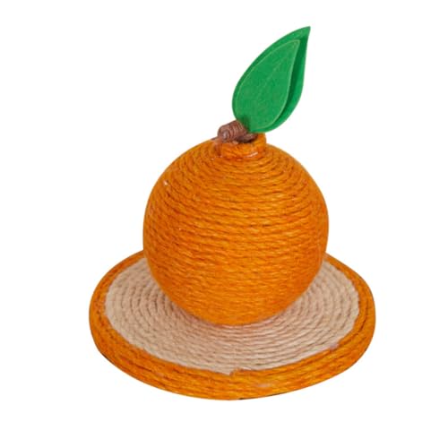 VONCYKI Kratzbaum mit Sisalseil, vertikaler Kratzbaum für Katzen, Kätzchen, Orange VONCYKI Kratzbaum mit Sisalseil, vertikaler Kratzbaum für Katzen, Kätzchen, Orange von VONCYKI