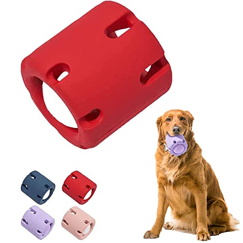 VORAE Tennisbälle für Hunde, Tennis Tumble Puzzle Spielzeug, Interaktives Kauspielzeug für Hunde (Rot) von VORAE