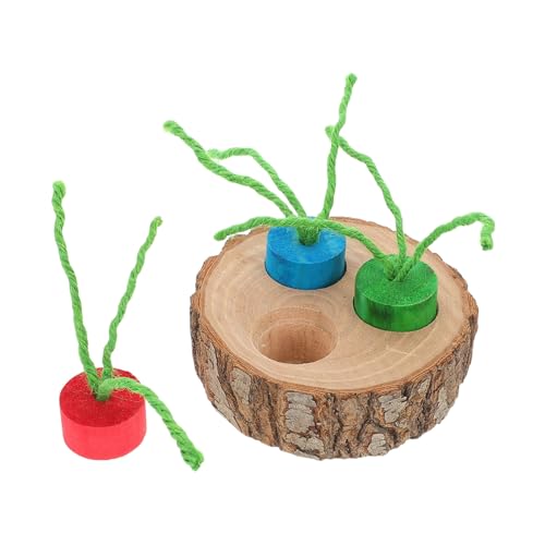 VOSAREA 1 Set Langlebiges Haustier-rattenspielzeug Mit Praktischem Design, Interaktives Hamster-versteckspielzeug, Hasen-kauspielzeug Für Die Aktivität Kleiner Tiere von VOSAREA