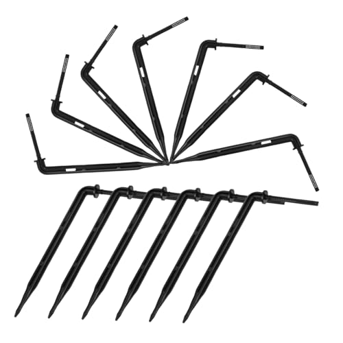 VOSAREA 100 Stück Pflanzentropfer-Spikes: Tropf-emitter-stützspikes Zur Bewässerung Von Gewächshausbehältern, Gartenarbeit, Hydrokultur VOSAREA 100 Stück Pflanzentropfer-Spikes: Tropf-emitter-stützspikes Zur Bewässerung Von Gewächshausbehältern, Gartenarbeit, Hydrokultur von VOSAREA