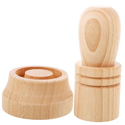 VOSAREA 1Satz DIY Papierpflanzer Holzbasierter Pflanzenhersteller für Saatling Starttöpfe Gartenarbeit mit Zeitungspapier Robust für Gartenliebhaber von VOSAREA