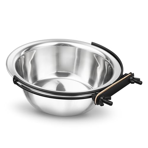 VOSAREA 1Stück Tiernapf Hängende Futterschalen für Katzen Rostfrei Spülmaschinenfest für Design für Futter Wasser VOSAREA 1Stück Tiernapf Hängende Futterschalen für Katzen Rostfrei Spülmaschinenfest für Design für Futter Wasser von VOSAREA