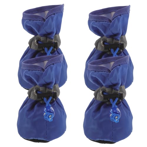 VOSAREA 4Stücke wasserdichte Hundestiefel für Kleine bis Mittelgroße Rutsch Design für Jahreszeiten XXXL VOSAREA 4Stücke wasserdichte Hundestiefel für Kleine bis Mittelgroße Rutsch Design für Jahreszeiten XXXL von VOSAREA