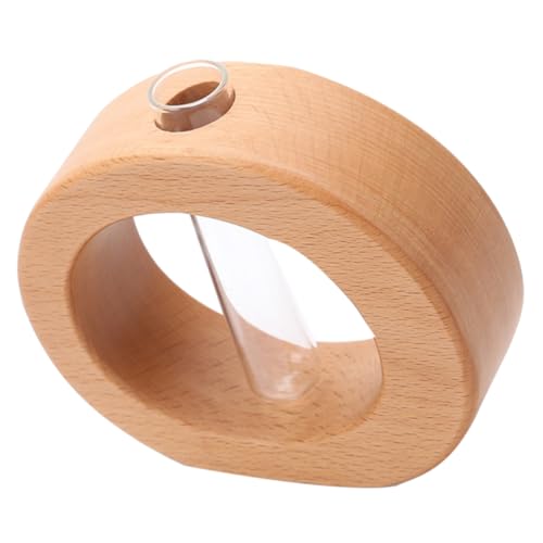 VOSAREA Glasvase Mit Holzständer Für Hydroponische Pflanzen Minimalistisches Terrarium Für Schreibtisch Und Wohnraum Stilvolle Tischdeko Für Blumen Und Pflanzen Für Kleine Räume Und VOSAREA Glasvase Mit Holzständer Für Hydroponische Pflanzen Minimalistisches Terrarium Für Schreibtisch Und Wohnraum Stilvolle Tischdeko Für Blumen Und Pflanzen Für Kleine Räume Und von VOSAREA