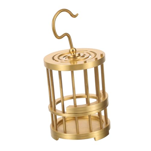 VOSAREA Hängender Vogelkäfig Für Kleine Haustiere Elegantes Vintage-Design Als Dekoration Für Insekten Große Kapazität Langlebig Und Stilvoll VOSAREA Hängender Vogelkäfig Für Kleine Haustiere Elegantes Vintage-Design Als Dekoration Für Insekten Große Kapazität Langlebig Und Stilvoll von VOSAREA
