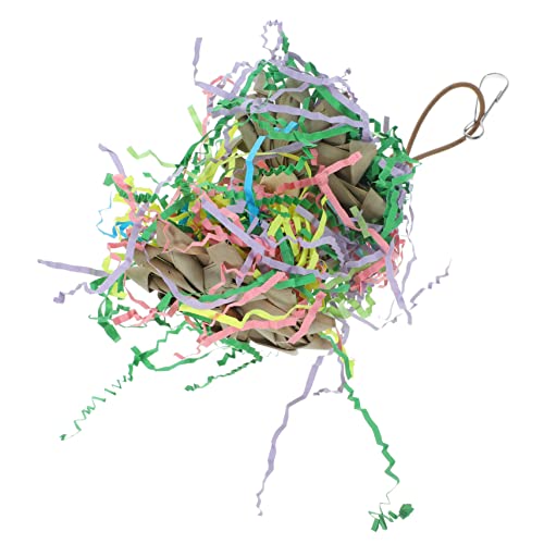 VOSAREA Hängendes Kauspielzeug für Papageien Multifunktionales Vogelspielzeug aus Robustem Material mit Doppeltem Design für Wellensittiche und Nymphensittiche für Gesundes VOSAREA Hängendes Kauspielzeug für Papageien Multifunktionales Vogelspielzeug aus Robustem Material mit Doppeltem Design für Wellensittiche und Nymphensittiche für Gesundes von VOSAREA