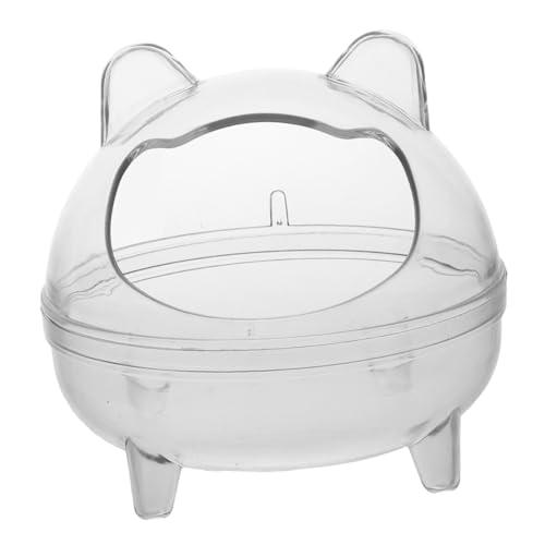 VOSAREA Hamsterbadewanne, Hamster-sandbadewannenhalter, Hamsterbadewanne, Hamstertoilettenbehälter Für Hamsterkäfigzubehör von VOSAREA