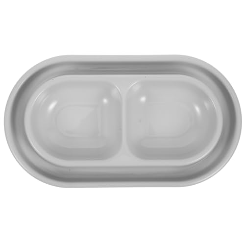 VOSAREA Katzenfutter und Wassernapf Set Katzen Futternäpfe Doppel Haustier Futternapf Set für Kleine Mittlere Größe Hunde Kätzchen Katzen von VOSAREA