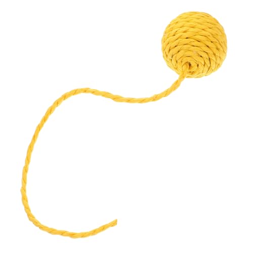 VOSAREA Katzenspielzeug aus Papierseil und Fuzzy Kugeln Interaktive Kratzsäule mit Spielbällen für Innenkatzen und Ruhebereich für Katzen zu Installieren VOSAREA Katzenspielzeug aus Papierseil und Fuzzy Kugeln Interaktive Kratzsäule mit Spielbällen für Innenkatzen und Ruhebereich für Katzen zu Installieren von VOSAREA