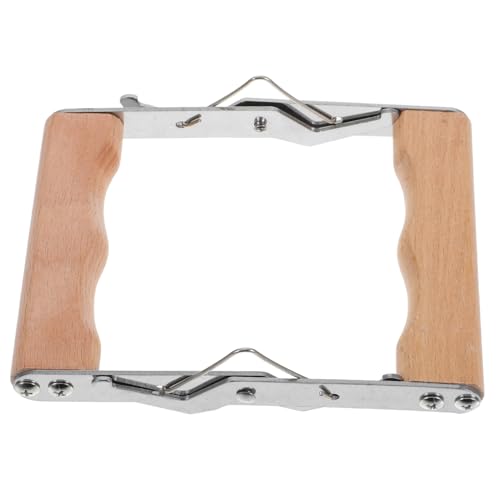 VOSAREA Rahmenheber Werkzeug mit Holzgriff Bienen Nester Box Clip Anheben und Entfernen von Honigrahmen Langlebig von VOSAREA