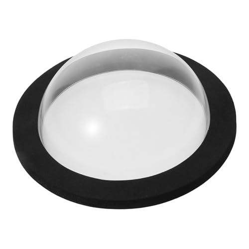 VOSAREA Schwimmender Teichfisch Dome aus mit Schwarzem Sockel und Deckel für Garten zur Beobachtung von Fischen im Freien VOSAREA Schwimmender Teichfisch Dome aus mit Schwarzem Sockel und Deckel für Garten zur Beobachtung von Fischen im Freien von VOSAREA