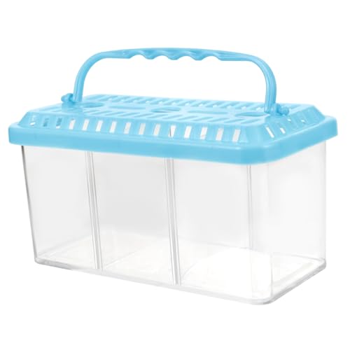 VOSAREA Transparente Fischzuchtbox mit Trennwänden, Fisch-Isolationsbehälter für Betta-Garnelen, leicht zu reinigen, tragbares Design, sicheres Material, erhöht die Überlebensrate VOSAREA Transparente Fischzuchtbox mit Trennwänden, Fisch-Isolationsbehälter für Betta-Garnelen, leicht zu reinigen, tragbares Design, sicheres Material, erhöht die Überlebensrate von VOSAREA