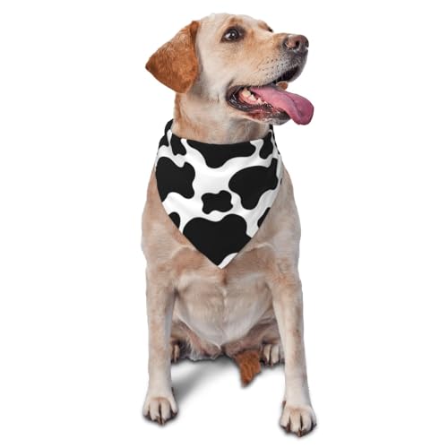 Hundehalstuch, Dreieckstuch mit Kuh-Punkt-Muster, niedliches Hundezubehör, Hundehalstücher Hundehalstuch, Dreieckstuch mit Kuh-Punkt-Muster, niedliches Hundezubehör, Hundehalstücher von VOSERY