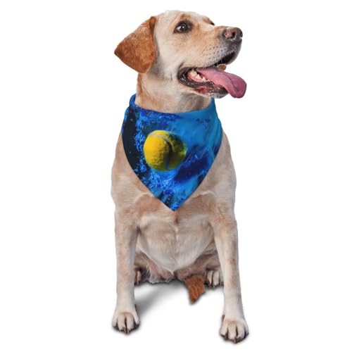 Hundehalstuch, Sport-Tennisball, Dreieck-Lätzchen, Hundetaschentuch, niedliches Hundezubehör, Hundehalstücher Hundehalstuch, Sport-Tennisball, Dreieck-Lätzchen, Hundetaschentuch, niedliches Hundezubehör, Hundehalstücher von VOSERY