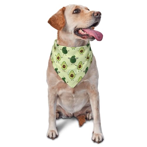 Hundehalstuch, lustiges Avocado-Grün, Dreieck-Lätzchen, Hundetaschentuch, niedliches Hundezubehör, Hundehalstücher Hundehalstuch, lustiges Avocado-Grün, Dreieck-Lätzchen, Hundetaschentuch, niedliches Hundezubehör, Hundehalstücher von VOSERY
