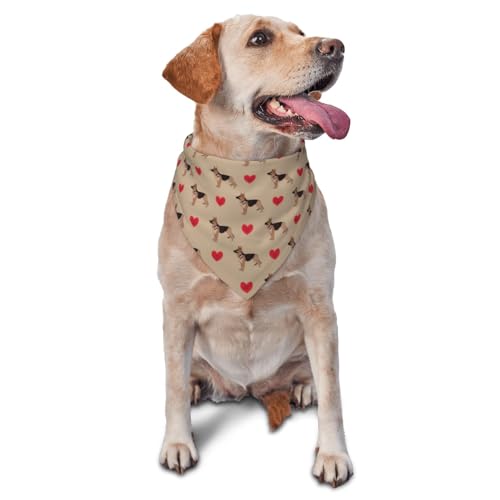 Hundehalstuch, niedlicher Schäferhund, Dreieck-Lätzchen, Hundetaschentuch, niedliches Hundezubehör, Hundehalstücher Hundehalstuch, niedlicher Schäferhund, Dreieck-Lätzchen, Hundetaschentuch, niedliches Hundezubehör, Hundehalstücher von VOSERY