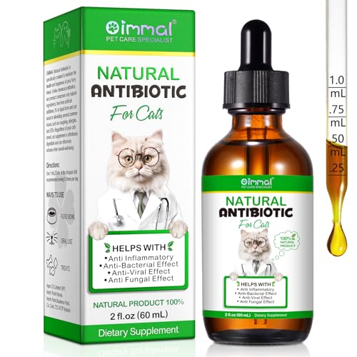 Katzenantibiotika bei Infektionen - Natürliche Antibiotika für Katze - entzündungshemmend, antibakteriell, viraler Pilz - lindert Hustenallergien & Harnwegsinfekte - ohne künstliche Zusätze Katzenantibiotika bei Infektionen - Natürliche Antibiotika für Katze - entzündungshemmend, antibakteriell, viraler Pilz - lindert Hustenallergien & Harnwegsinfekte - ohne künstliche Zusätze von VOSIFSDIY
