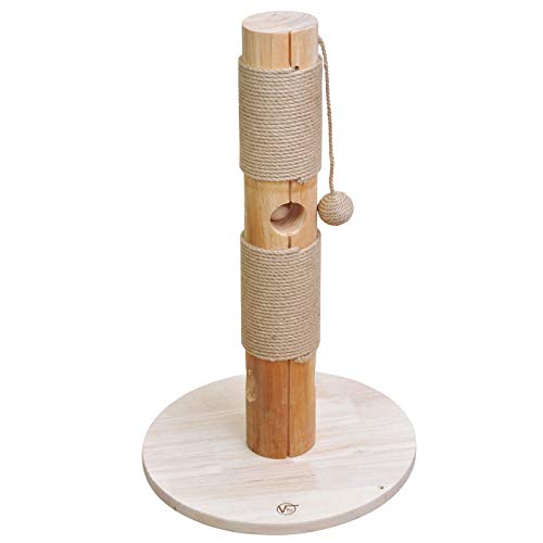Katzenkratzbaum Stacy VOSS.PET Katzenkratzturm mit Juteseil und Spielzeug Katzenkratzbaum Stacy VOSS.PET Katzenkratzturm mit Juteseil und Spielzeug von VOSS.PET