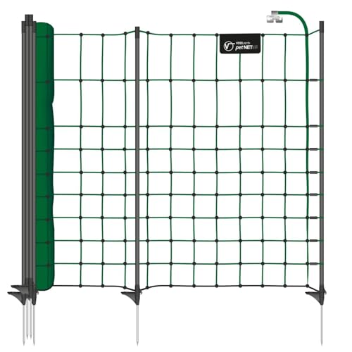 VOSS.PET 15m 65cm, petNET + Hundezaun, Welpenzaun, Kaninchenzaun, Kleintierzaun, Elektrozaun, 14 Pfähle, 1 Spitze, Grün VOSS.PET 15m 65cm, petNET + Hundezaun, Welpenzaun, Kaninchenzaun, Kleintierzaun, Elektrozaun, 14 Pfähle, 1 Spitze, Grün von VOSS.PET