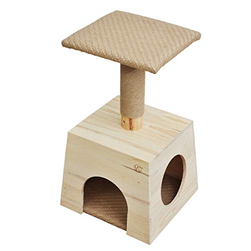 VOSS.PET Kratzbaum Jasper 62cm, beige, Katzenbaum, Katzenspielbaum, Katzenkratzbaum, Kratzmöbel VOSS.PET Kratzbaum Jasper 62cm, beige, Katzenbaum, Katzenspielbaum, Katzenkratzbaum, Kratzmöbel von VOSS.PET
