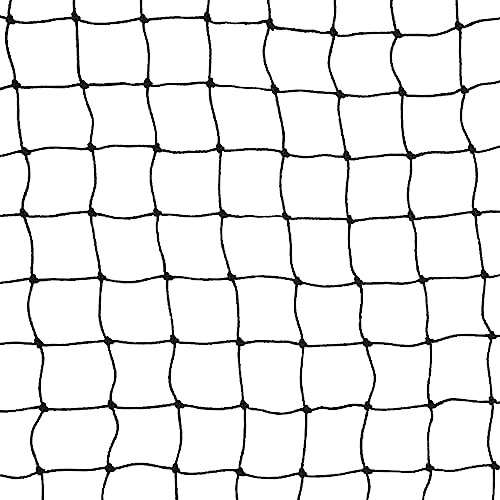 VOSS.farming 10x20m Volieren Netz, Schutznetz, Abdecknetz, Geflügelschutznetz, Reiherschutz, Beet-Netz, schwarz, Vogelschutznetz, Teichabdeckung, Teichnetz, Gartennetz, Greifvogelschutz von VOSS.farming