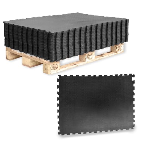 VOSS.farming 17x Stallmatte, Puzzlematte 120x80cm, 18mm Dicke, 16,32m² Boxenmatte mit Grip-Oberfläche VOSS.farming 17x Stallmatte, Puzzlematte 120x80cm, 18mm Dicke, 16,32m² Boxenmatte mit Grip-Oberfläche von VOSS.farming