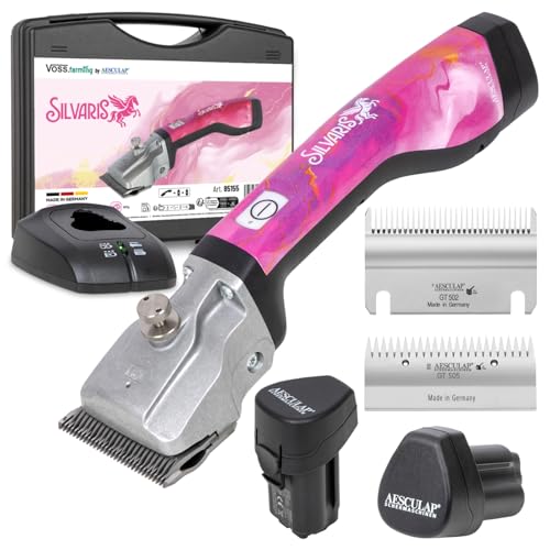 VOSS.farming Akku-Pferdeschermaschine Silvaris by Aesculap rosa 2 Akkus VOSS.farming Akku-Pferdeschermaschine Silvaris by Aesculap rosa 2 Akkus von VOSS.farming