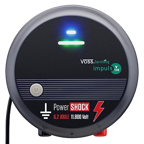 VOSS.farming Impuls V110, 230V Weidezaungerät, Elektrozaungerät, Weidezaun, Einzäunung von Pferden, Galloways, Rindern, Schafen, Schweinen, Geflügel, Wildtierabwehr, Wolfsabwehr VOSS.farming Impuls V110, 230V Weidezaungerät, Elektrozaungerät, Weidezaun, Einzäunung von Pferden, Galloways, Rindern, Schafen, Schweinen, Geflügel, Wildtierabwehr, Wolfsabwehr von VOSS.farming