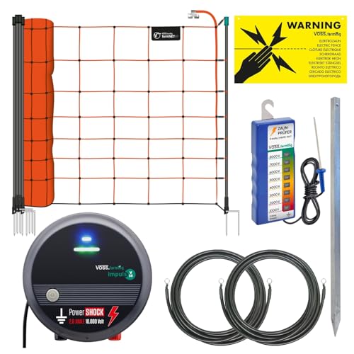 VOSS.farming Komplettes Schaf-Set Schafzaun Elektrozaun Weidezaun Schafnetz Schafzäune Schaf Elektrozaun VOSS.farming Komplettes Schaf-Set Schafzaun Elektrozaun Weidezaun Schafnetz Schafzäune Schaf Elektrozaun von VOSS.farming