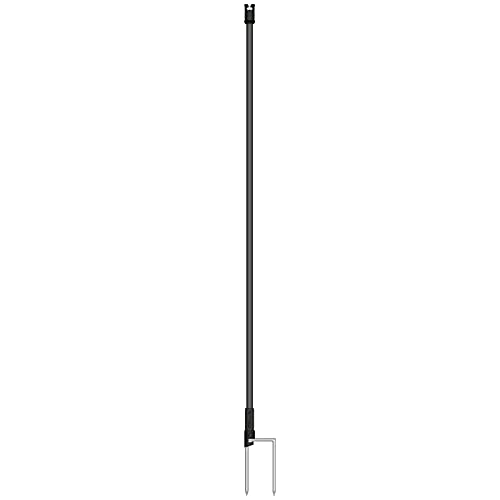 VOSS.farming NETmaster Zusatzpfahl 112cm Ersatzpfahl für Elektrozaunnetz 2 Spitzen schwarz, hochwertiger Fiberglaspfahl für den Weidezaun VOSS.farming NETmaster Zusatzpfahl 112cm Ersatzpfahl für Elektrozaunnetz 2 Spitzen schwarz, hochwertiger Fiberglaspfahl für den Weidezaun von VOSS.farming