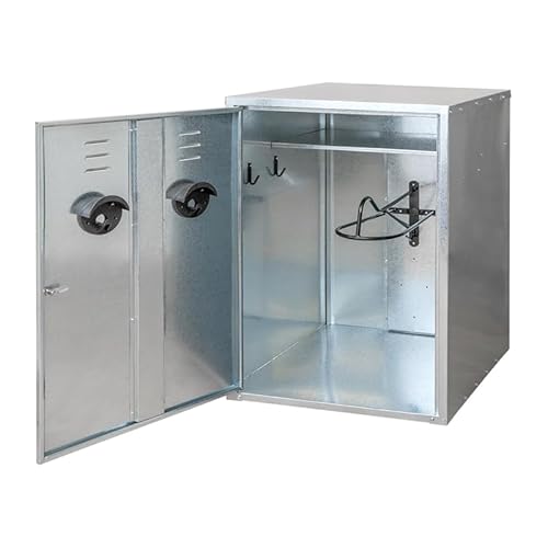 VOSS.farming Westernsattelschrank 75 x 75 x 106 cm für 1 Westernsattel extra breit verzinkt VOSS.farming Westernsattelschrank 75 x 75 x 106 cm für 1 Westernsattel extra breit verzinkt von VOSS.farming