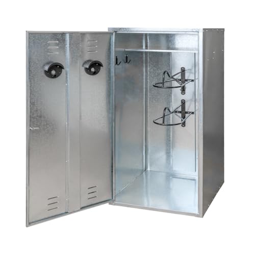 VOSS.farming Westernsattelschrank 75x75x150cm für 2 Westernsättel extra breit von VOSS.farming