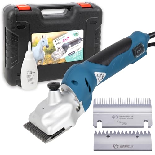 VOSS.farming easyCUT Pferdeschermaschine Blau Aesculap Schermesser Set VOSS.farming easyCUT Pferdeschermaschine Blau Aesculap Schermesser Set von VOSS.farming