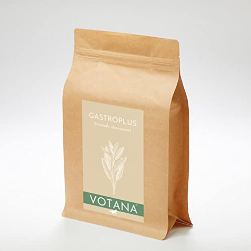 VOTANA GASTROPLUS - Kräuter für Pferde in Premiumqualität zur optimalen Unterstützung bei Magengeschwüren (500g) - Artgerechtes Ergänzungsfutter für Pferde ohne künstliche Zusatzstoffe von VOTANA