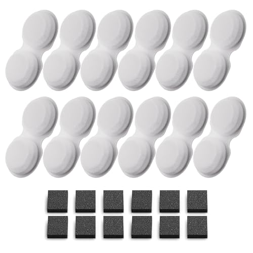 VOUAAOOD 24 Trinkbrunnen für Katzen Filter: Wasserspender Katzen Filter Filtern sie Verunreinigungen - Trinkbrunnen Katze Filter WasserenthäRtung - 12 Filter + 12 Schaumstofffilter - 6-Monats-Paket VOUAAOOD 24 Trinkbrunnen für Katzen Filter: Wasserspender Katzen Filter Filtern sie Verunreinigungen - Trinkbrunnen Katze Filter WasserenthäRtung - 12 Filter + 12 Schaumstofffilter - 6-Monats-Paket von VOUAAOOD
