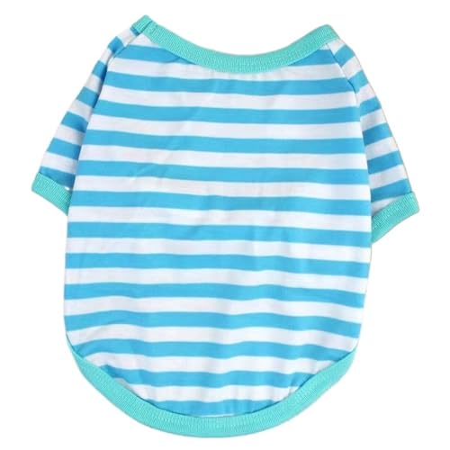 2 stücke Haustier Kleidung Weste Kühlung Hemd Kleine Sweatshirt Xs-XXL Sommer Haustier Tank Top(Blue,XL) von VRKRTVBLB