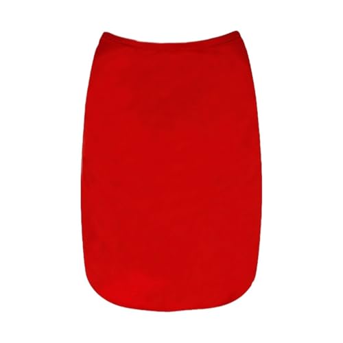 2 stücke Haustier Weste Atmungsaktiv for Welpen Kleine Große Hunde Katzen Sommer Kühlung Kleidung(Red,4XL) von VRKRTVBLB
