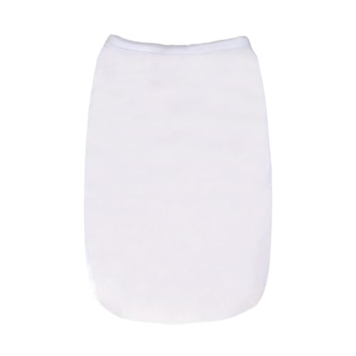 2 stücke Haustier Weste Atmungsaktiv for Welpen Kleine Große Hunde Katzen Sommer Kühlung Kleidung(White,M) von VRKRTVBLB