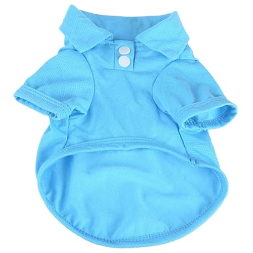 2 stücke Sommer Haustier Weste Shirts Welpen Mode Westen Haustier Kleidung for Kleine und Mittelgroße Hunde(Blue,XL) von VRKRTVBLB