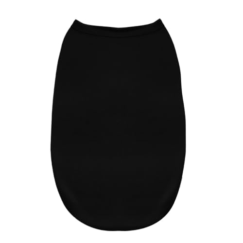4-teilige Haustierweste, Sommer-Haustierkleidung, geeignet for kleine und mittelgroße Hunde und Katzen(Black,XS) von VRKRTVBLB