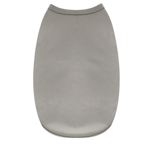 4-teilige Haustierweste, Sommer-Haustierkleidung, geeignet for kleine und mittelgroße Hunde und Katzen(Gray,M) von VRKRTVBLB
