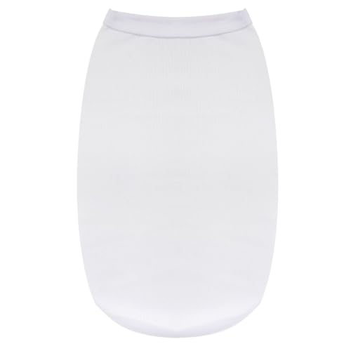 4-teilige Haustierweste, Sommer-Haustierkleidung, geeignet for kleine und mittelgroße Hunde und Katzen(White,M) von VRKRTVBLB