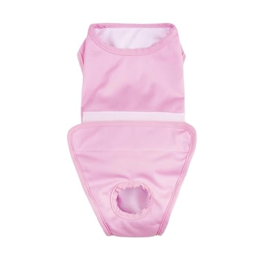 Atmungsaktive Genesungskleidung for Haustiere, bequemer Genesungsanzug for Hunde nach Operationen for kleine, mittelgroße und große Hunde(Pink,S) von VRKRTVBLB