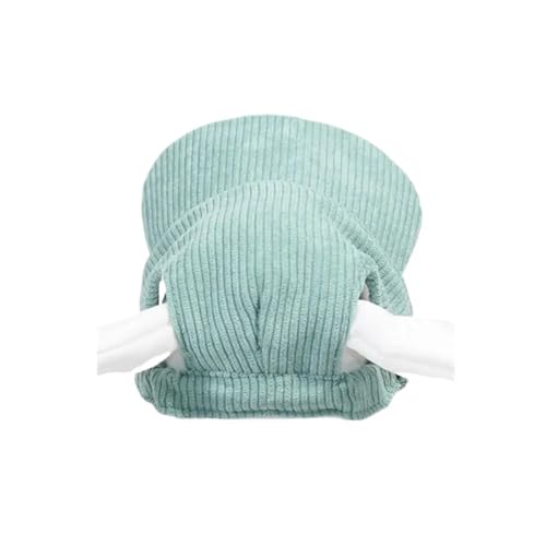 Atmungsaktiver Sonnenhut for Haustiere, verstellbar, mit Ohrlöchern, for kleine und mittelgroße Hunde und Katzen(Green,XL) von VRKRTVBLB